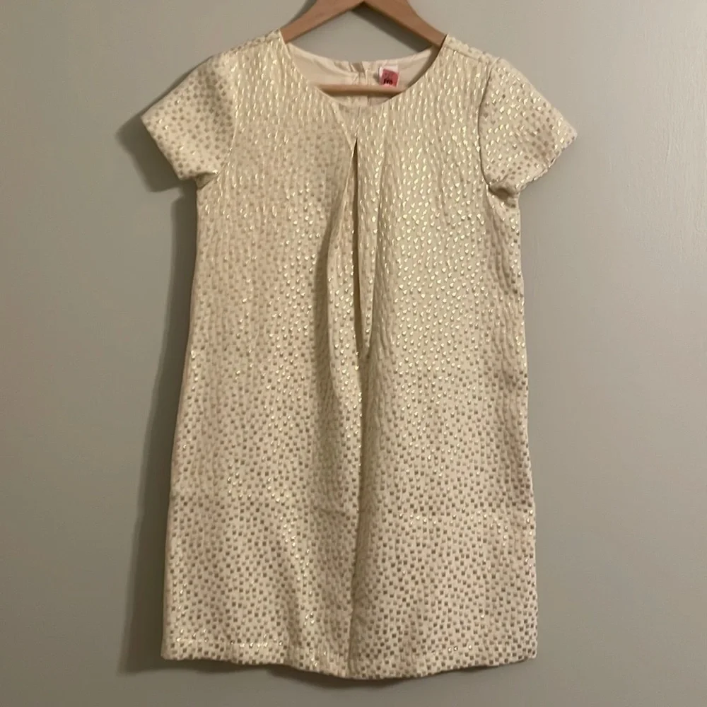Gap Girls Special Occasion Dress Gold Sparkle Size XL